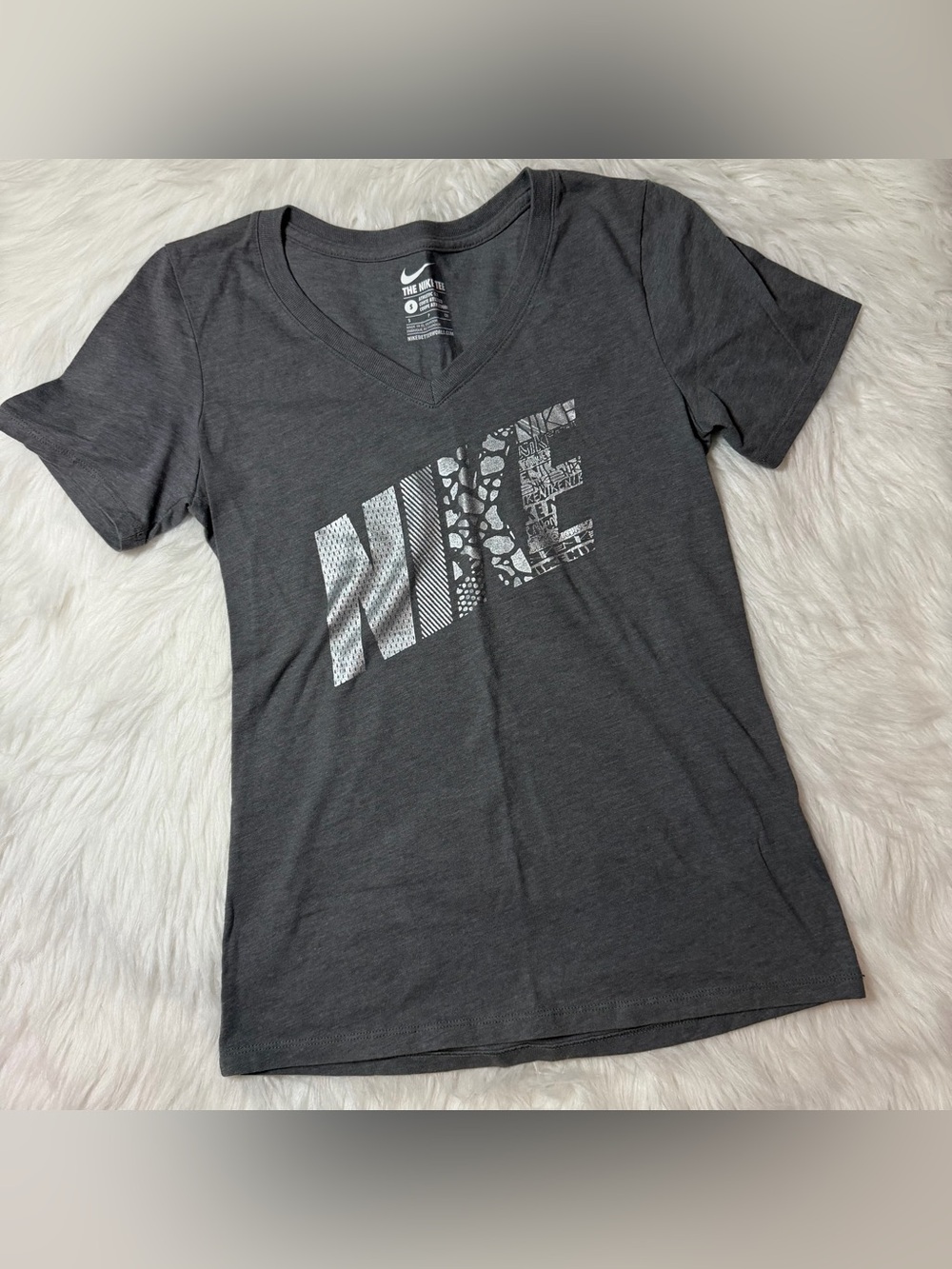Nike The Nike Tee V Neck Graphic Tee